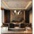 8 - Light Dimmable Geometric Chandelier