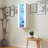 Storage Cabinets With Aluminum Strip Lamp,With Glass Shelves, For Living Room/Bedroom/Office