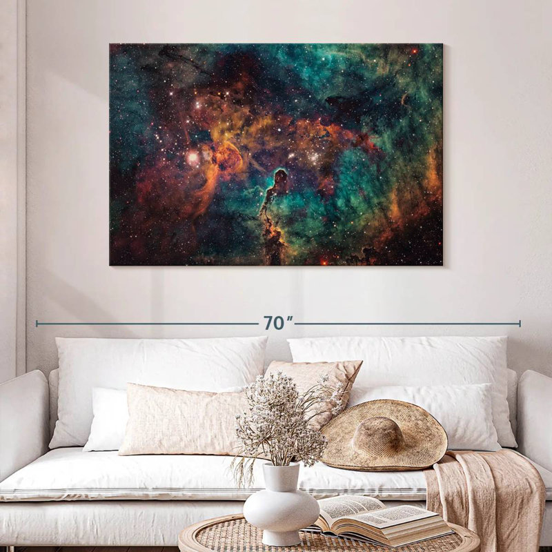 Oberle Deep Space Nebula, 32" H x 48" W