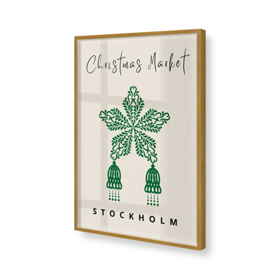 Affiche de marché de Noël I, impression