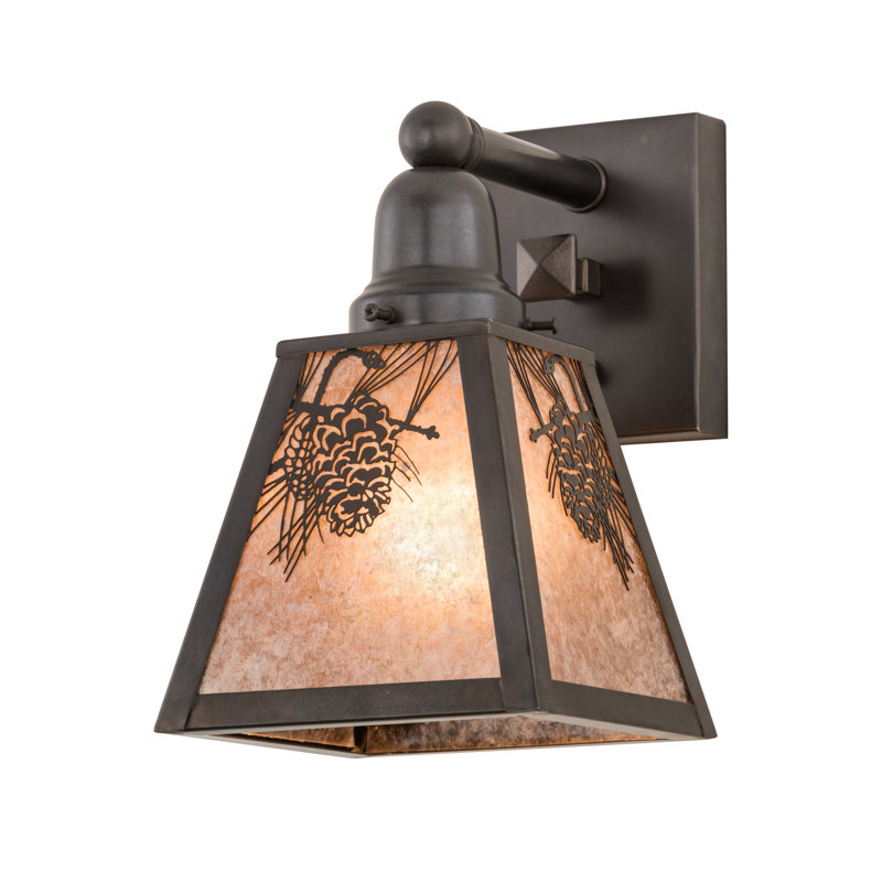 Winter Pine 1 - Light Outdoor Wall Lantern