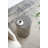 Round Accent Capiz Stool, Garden Side Table