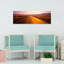 Desert Road Nevada USA 1 Piece Wrapped Canvas Panoramic Wall Art-1606825892