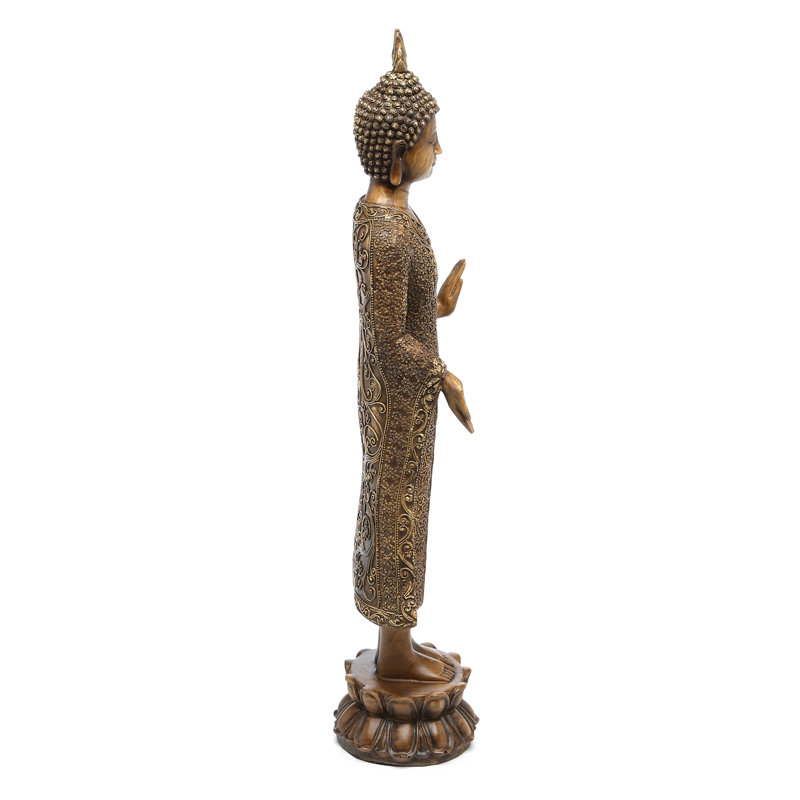Standing Thai Buddha Figurine