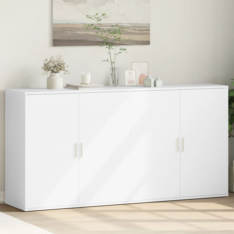 Sharaea Accent Cabinet, White
