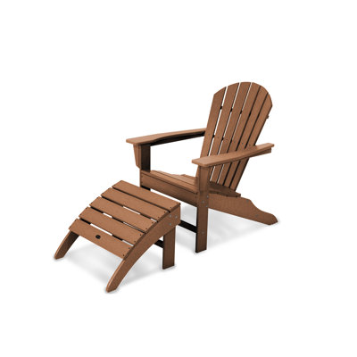 POLYWOOD South Beach Adirondack 2-Piece Set