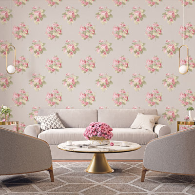 Batres 10m x 53cm Matte Wallpaper Roll