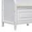 Rustic Style Solid Wood Entryway Multifunctional Storage Bench With Safety Hinge-1979990053