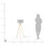 Ackerson Hellbraun Tripod Floor Lamp-1448401492