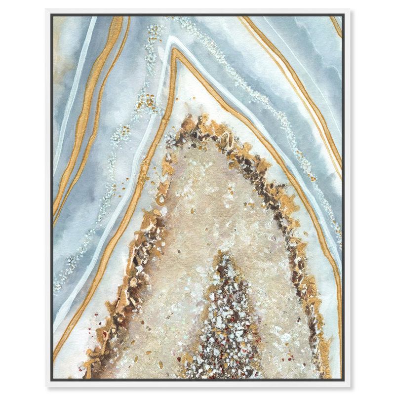 Art de clarté, Encadrement doré, H 21 po x l 17 po