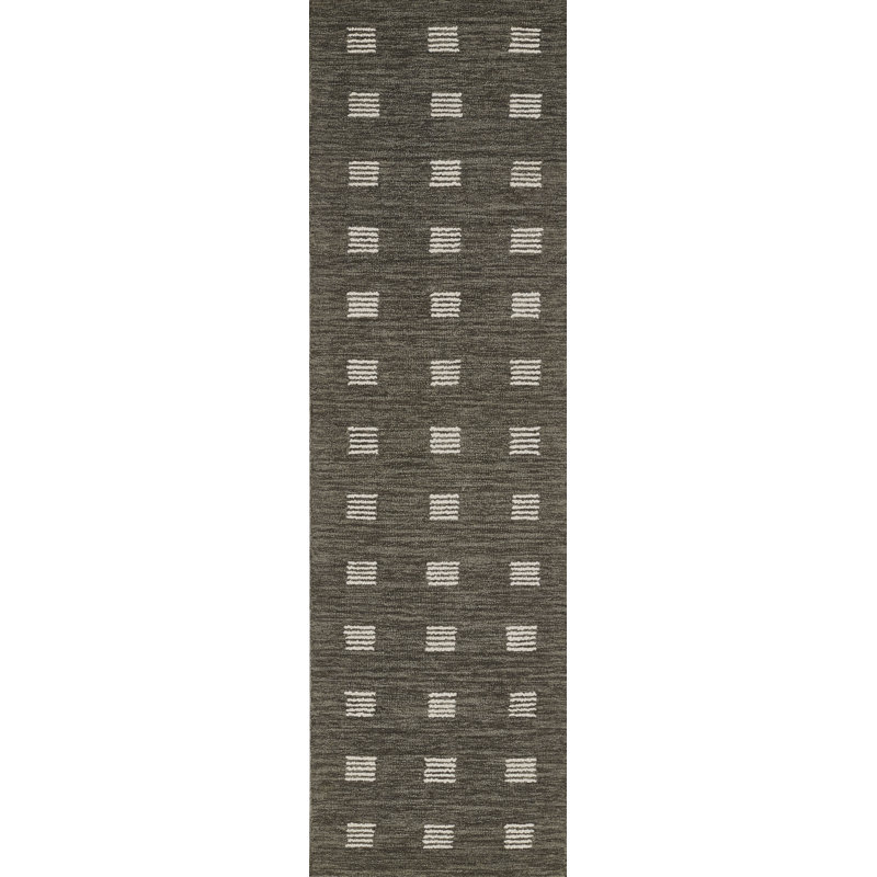 Tapis en laine Lanora, Tapis de couloir 2 pi 3 po x 8 pi