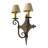 Angelique Steel Candle Wall Light