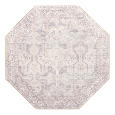 Chenille Geometric Indoor Rug