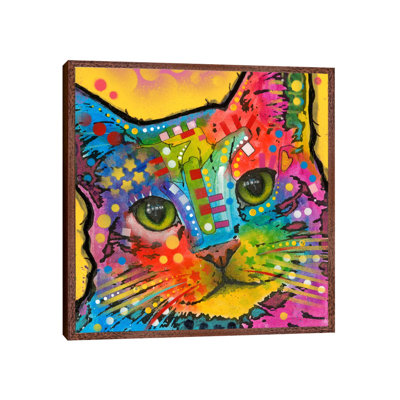 Tilt Cat 1 Piece Wall Art on Canvas