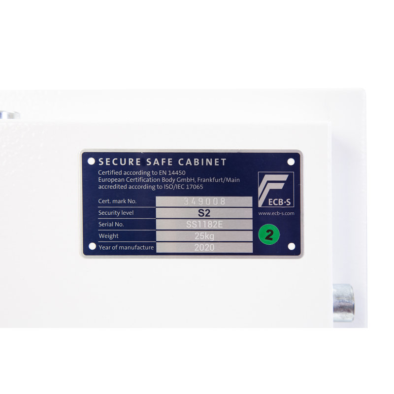 Fortress Security Safe Lock, 35cm H x 45cm W x 35cm D, Electronic