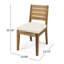 Ensemble de salle à manger rectangulaire pour 8 personnes 63 po Ajoloko-267220926