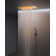 Thermostatic Shower System 22.83" L x 14.96" W High-Pressure Ceiling Mount Shower Head with LED Light