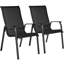 Stacking Patio Dining Armchair-933342352