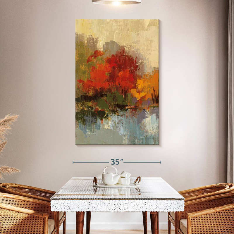 Avery Fall Riverside III, 51" H x 34" W