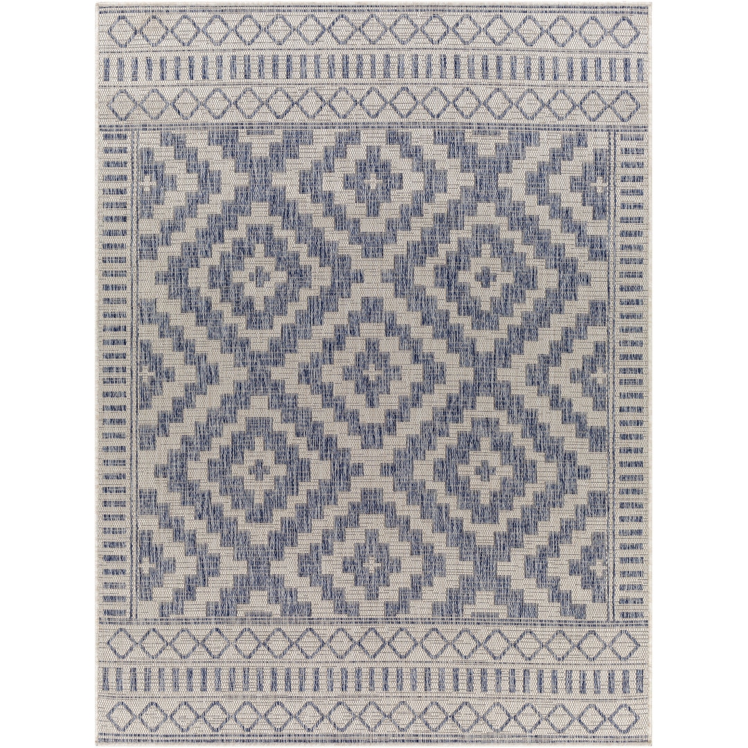 Ingeborga Geometric Indoor / Outdoor Rug Loon Peak® Rug