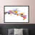 Black Floater Framed selected