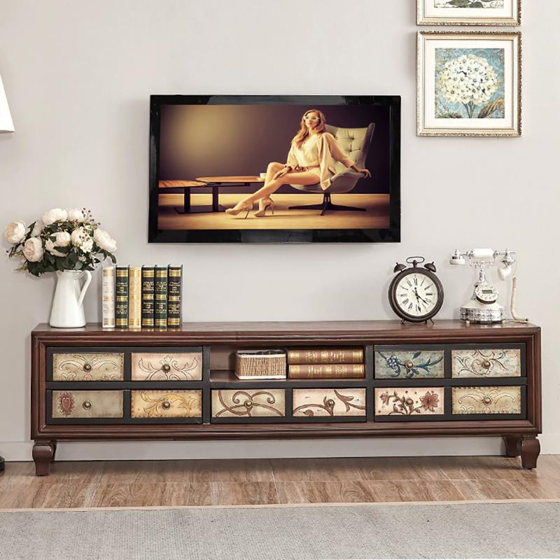Meuble télé simple de style américain