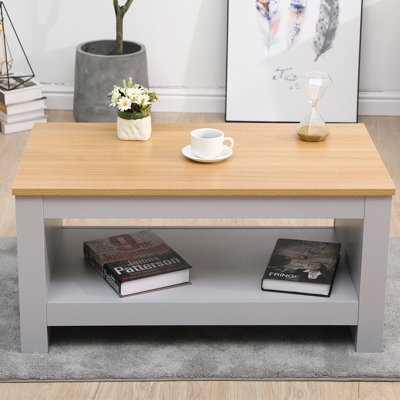 Gratian Sled Coffee Table with Storage
