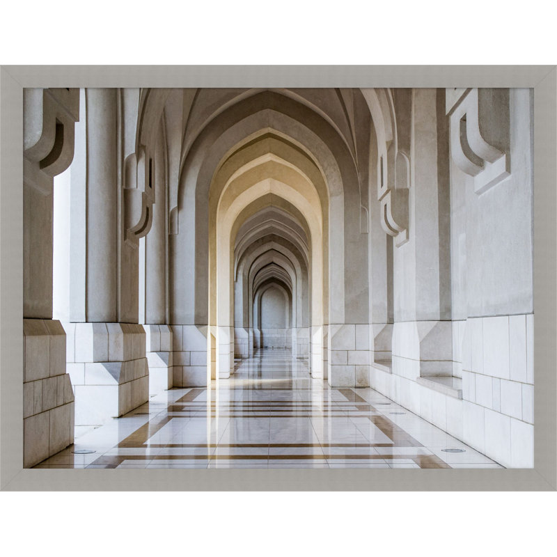 Palace Corridor Print by Lillian August