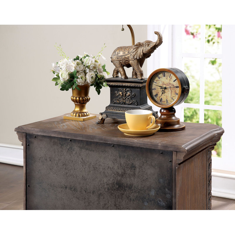 Fabijan 30'' W Solid Wood Nightstand