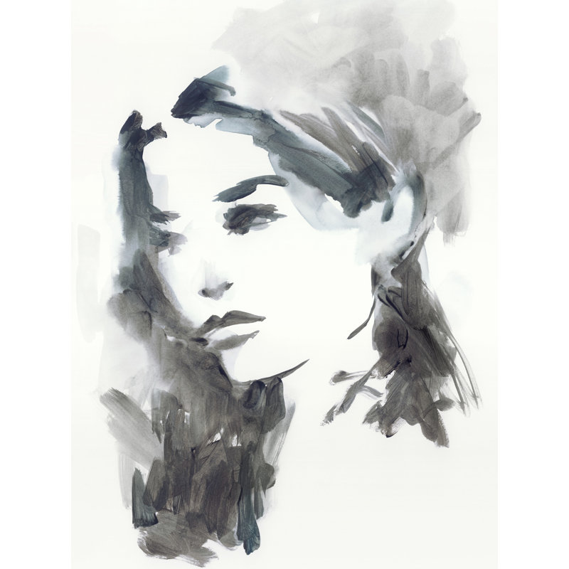 «One Rainy Night I» par Eve Fairwell, reproduction d'art sur toile tendue, H 48 po x l 36 po x P 1,5 po, Couche de verre