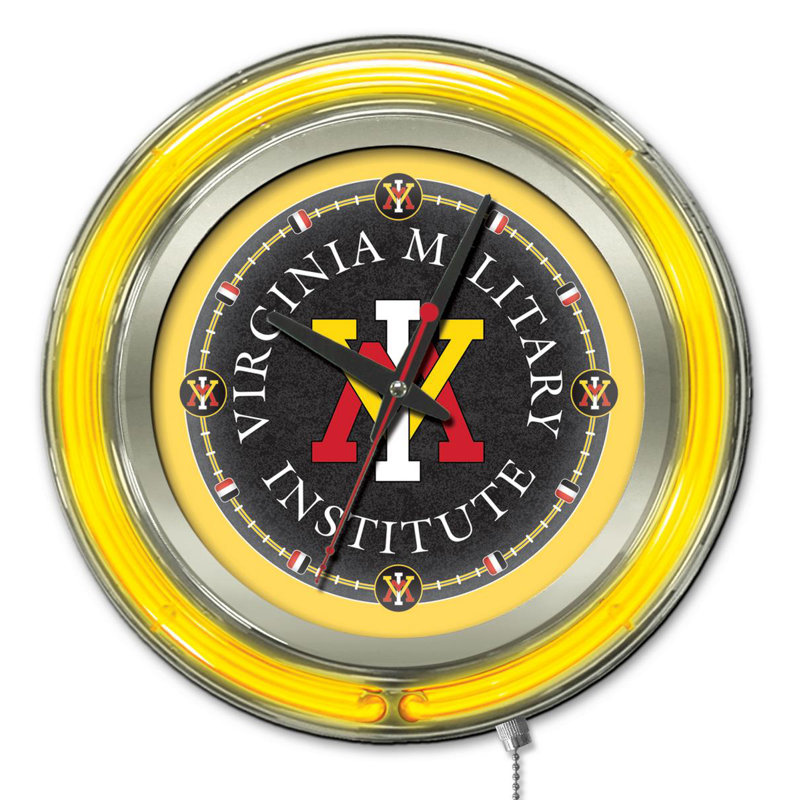 Horloge murale 15 po NCAA, Virginia Military Institute
