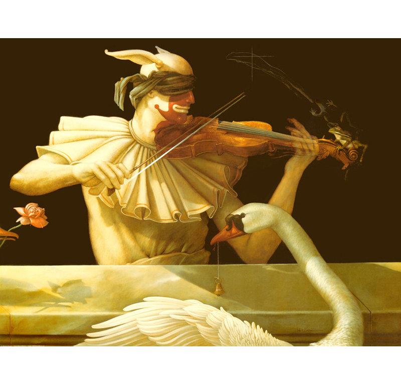 Water Music, 28" H x 37" W