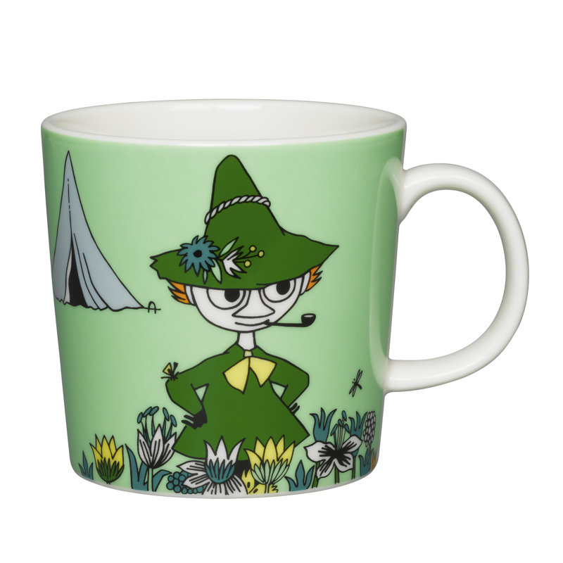 MOOMIN MUG 10oz SNUFKIN GREEN