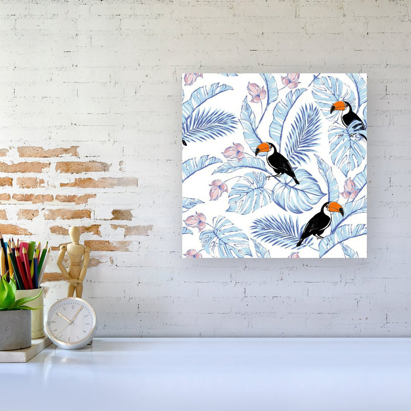 Tropical Toucan - Wrapped Canvas Print