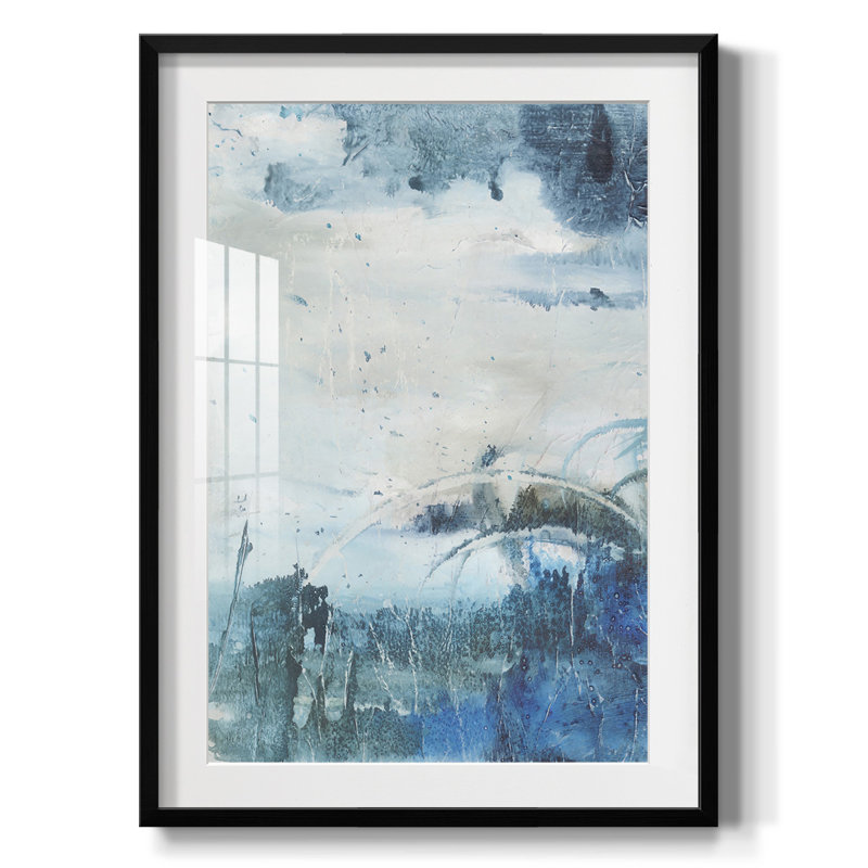 Coastal Seas II - impression encadrée, H 28,5 po x l 20,5 po, Noir