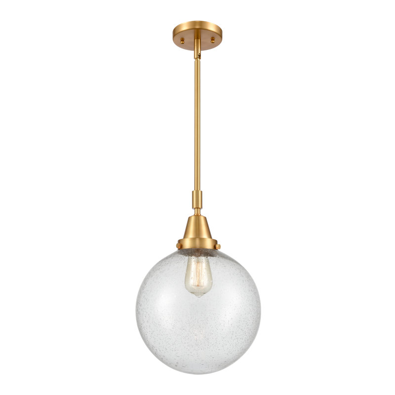 Lorri 1 - Light Single Pendant, 44.88" H x 10" W x 10" D, LED, Satin Gold