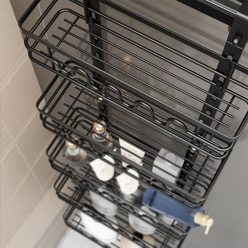 8cm W Iron Storage Rack