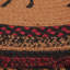 Tapis noir / rouge / brun Peri-2087056530