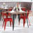 Briceidy All-Weather Metal Stack Chair with Arms and Poly Resin Seat-1093872926-1093872925