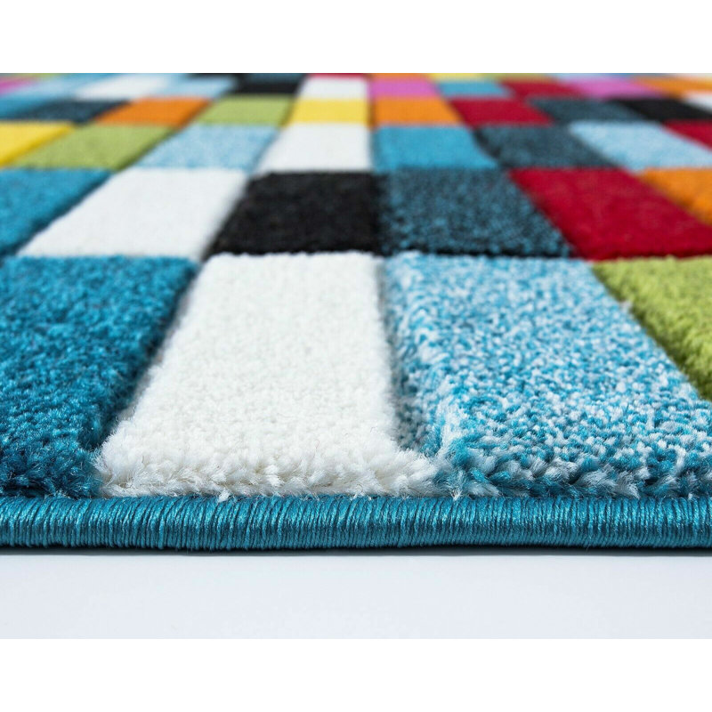 Aadish Striped Indoor / Outdoor Area Rug, Rectangle 60 x 110cm