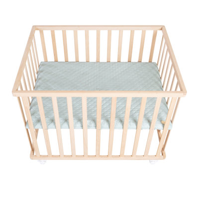 Laufgitter inkl. grüner Schutzeinlage & Rollen 