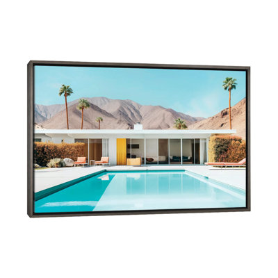 Mid-Century Modern Palm Springs - reproduction d'art murale encadrée