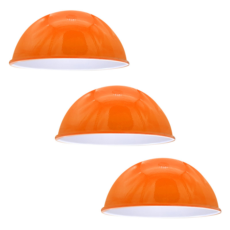 Ataleigh 14cm H Metal Lamp Shade ( Uno ) in Orange