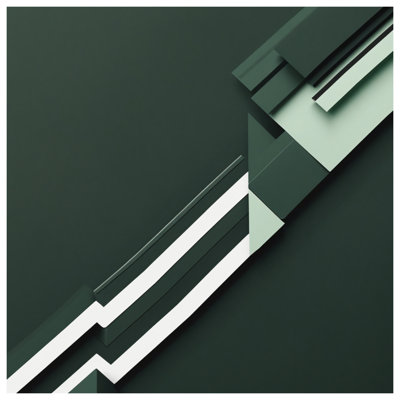 Geometric Abstract Layers Wall Tapestry - Abstract Wall Decor
