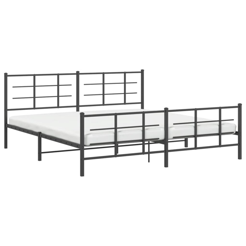 Potenzo Metal Bed, Super King (6')
