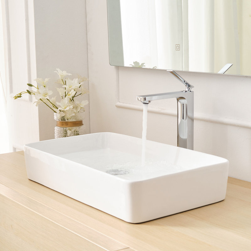 Robinet de salle de bain vasque, Chrome poli