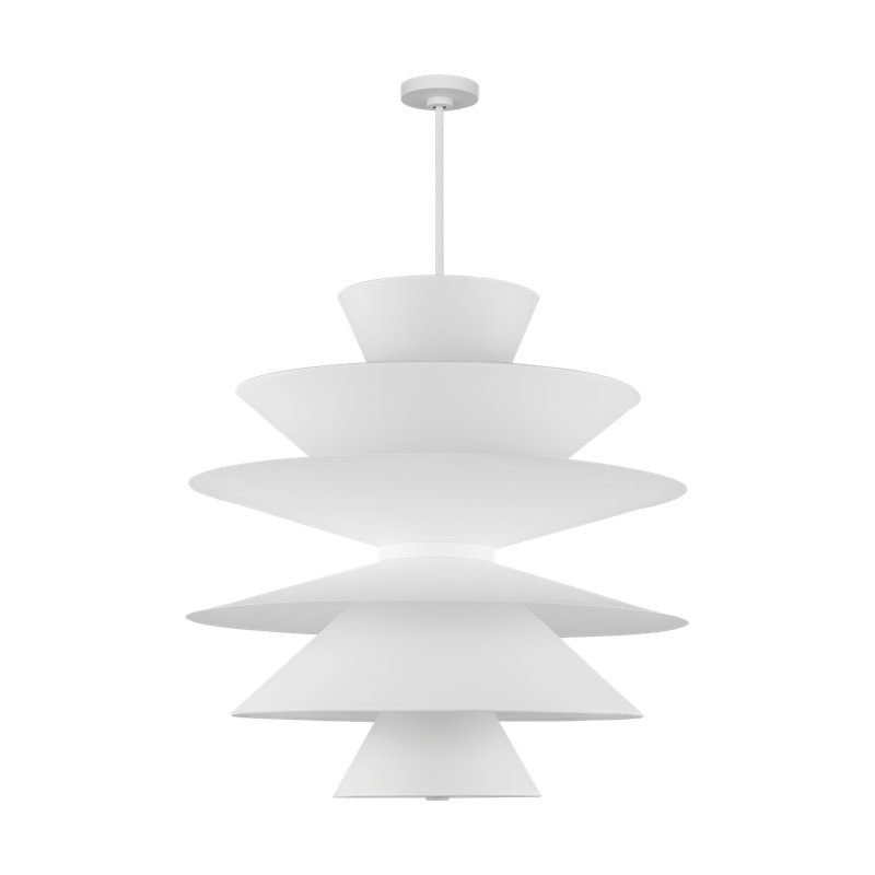 Chambord 16 - Light Pendant, White
