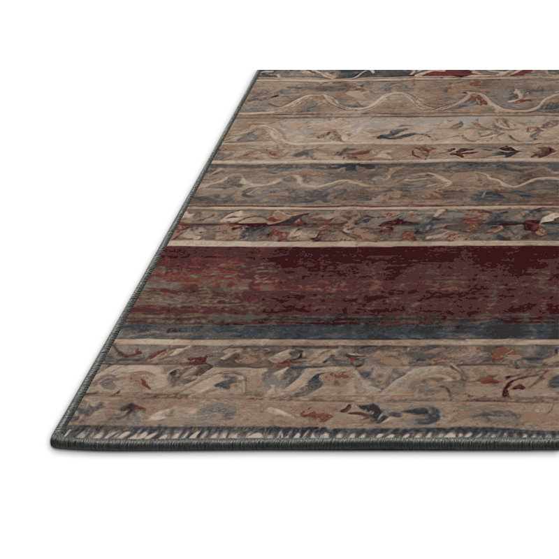 Tapis gris soyeux et moelleux, Rectangle 2 pi x 3 pi