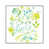 White Floater Framed
