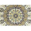Tapis crème crème 4 x 6 Indo-Nain